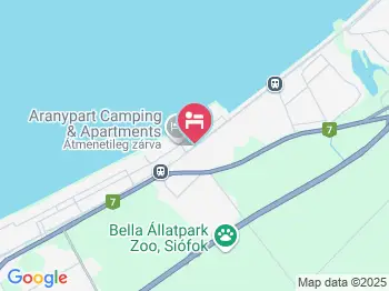 Krisztina Panzió Siófok a térképen