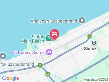 La Riva Hotel Siófok a térképen