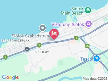 Lola Vendégház Siófok a térképen