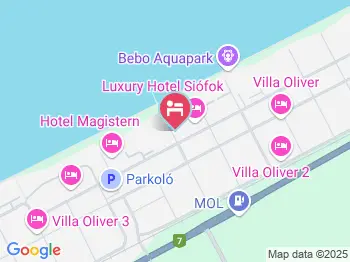 Luxury Apartment Hotel Siófok a térképen