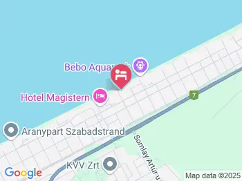 Luxury Apartment Hotel Siófok a térképen