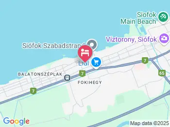 Magdolna Vendégház Siófok a térképen