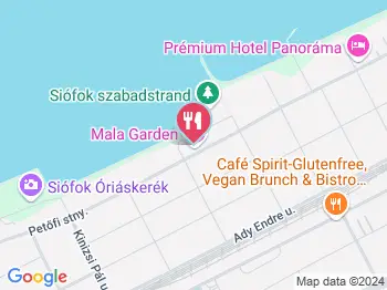 Mandara Modern Italian Kitchen Siófok a térképen