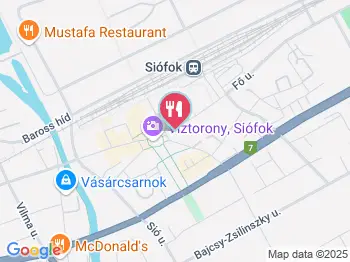 Marcipán Cukrászda & Kávézó & Reggeliző Siófok a térképen