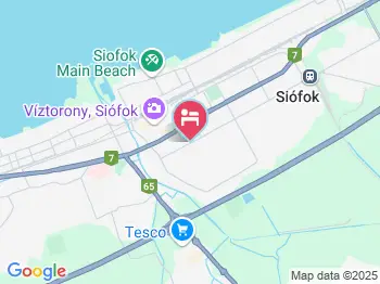 Matild Apartmanház Siófok a térképen