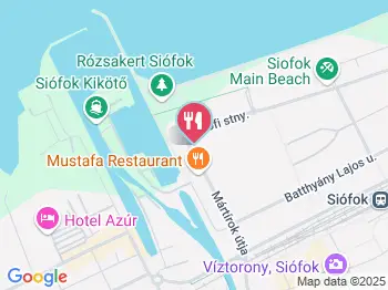 Matróz Étterem Siófok a térképen