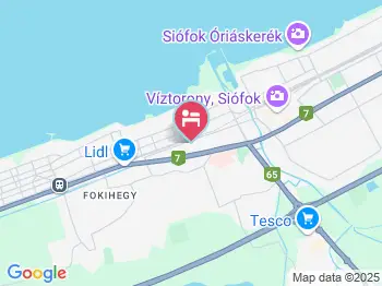 Mollys Apartman Siófok a térképen