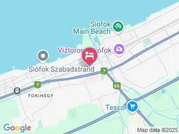 Müller's Inn Panzió Siófok a térképen