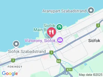 Mustafa Gyros Siófok a térképen