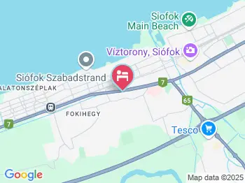 Origo Apartmanház Siófok a térképen