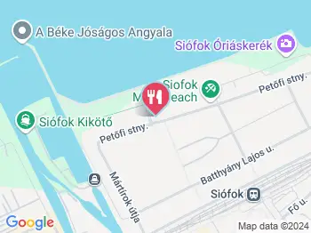 Pálma Gelato Fagyizó Siófok a térképen