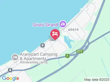 Péhl Vendégház Siófok a térképen