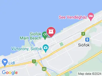 Petőfi Sétány Siófok Siófok a térképen