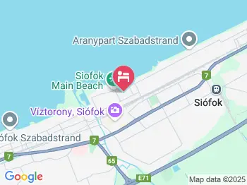 Petra Wellness Apartman Siófok a térképen