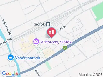 Pietro Bisztró és Pizzéria Siófok a térképen