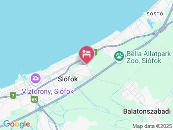 Piknik Üdülőfalu Siófok a térképen