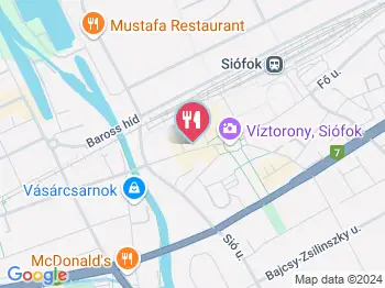 Pizza Buster's Siófok a térképen