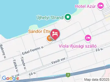 Princess Apartman Siófok a térképen