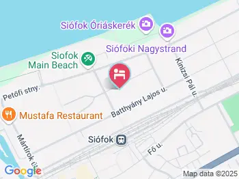 Princess Luxus Apartman Siófok a térképen