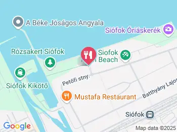 Ramirez Gyros Siófok a térképen