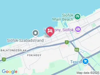 Residence Hotel Balaton Siófok a térképen