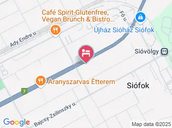 Richie II. Apartmanház Siófok a térképen