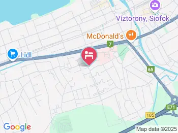 Riviéra Ház Siófok a térképen