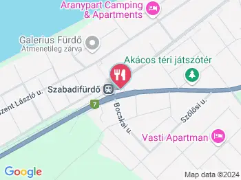 Sanyi Sarok Siófok a térképen