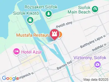 Siófok hajóállomás Siófok a térképen