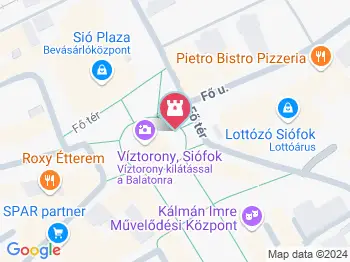 Siófok Karácsonyi Vásár Siófok a térképen