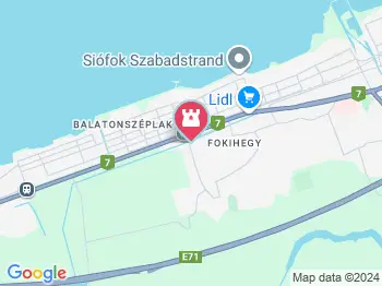 Siófoki Fordított Ház Siófok a térképen