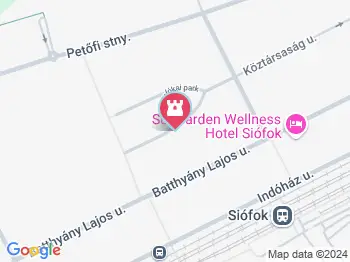 Siófoki Japánkert Siófok a térképen
