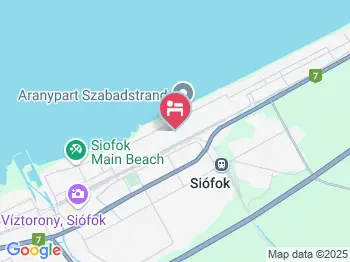 Siófoki Riviera Siófok a térképen