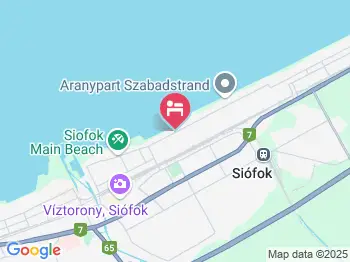 Smaragd Beach Apartman Siófok a térképen