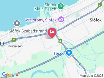 Somogyi Villa Siófok a térképen