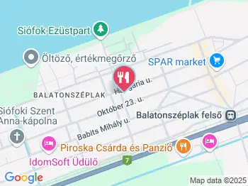 Széplaki Lángos-Büfé Siófok a térképen