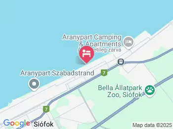 Szépvölgyi Appartman Siófok a térképen