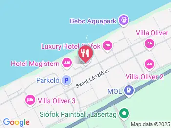 The Panorama Dining & Drinks Siófok a térképen