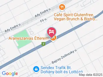 Tibor Ház Siófok a térképen