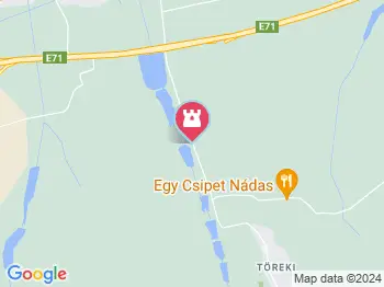 Töreki természetvédelmi tanösvény Siófok a térképen