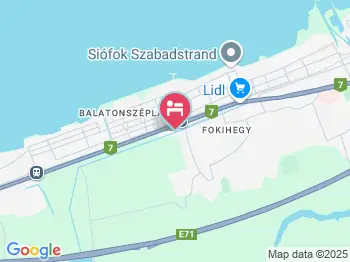 Touring Ifjúsági Hotel Siófok a térképen