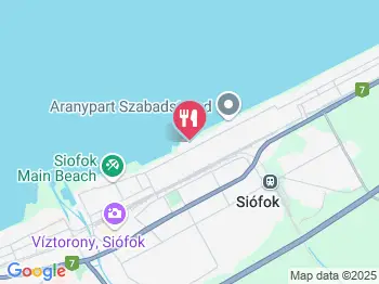 Trattoria Amici Siófok a térképen