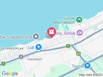 Újhelyi Strand Siófok Siófok a térképen