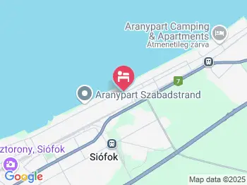 Unio Vendégház 1. Siófok a térképen