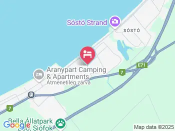 Vadásztanya Apartman Siófok a térképen