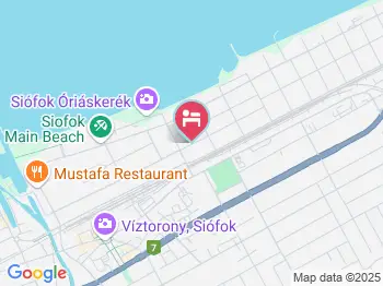 Vicze Apartman Siófok a térképen