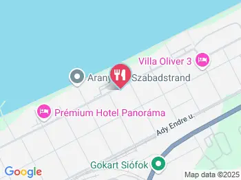 Villa Italia Restaurant Siófok a térképen