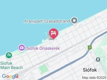 Wellness Apartman Club218 Siófok Siófok a térképen