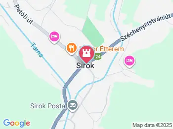 Községi Könyvtár - Borics Pál szobrászművész hagyatéka Sirok a térképen