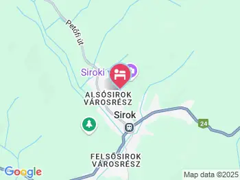 Vár Camping Sirok a térképen